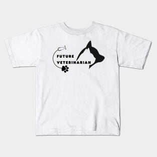 Future Veterinarian,  Veterinarian Gift, Vet School Kids T-Shirt